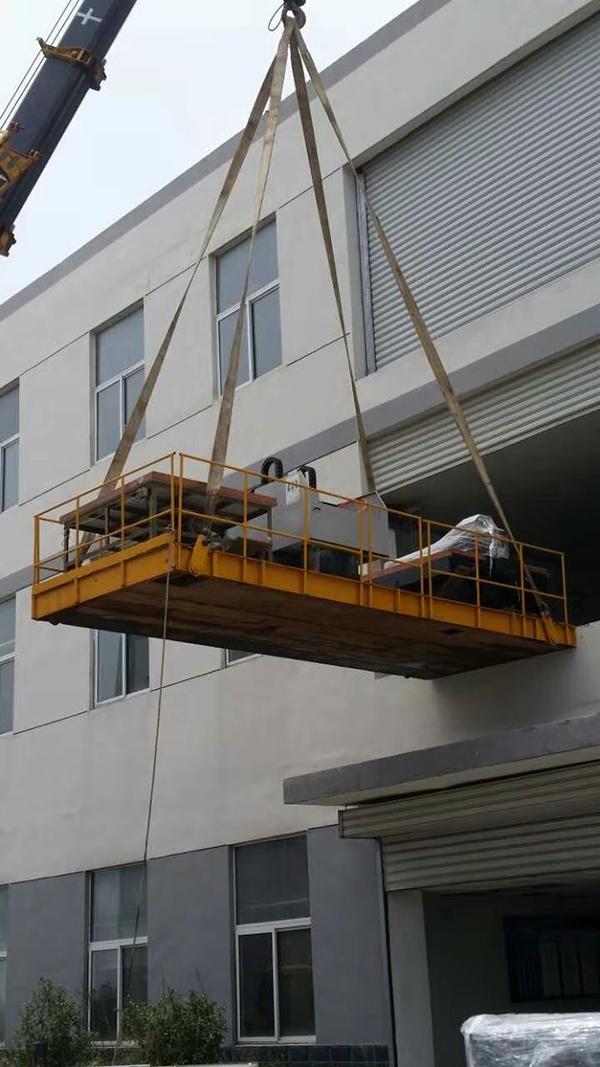  Handling and installation of plant equipment